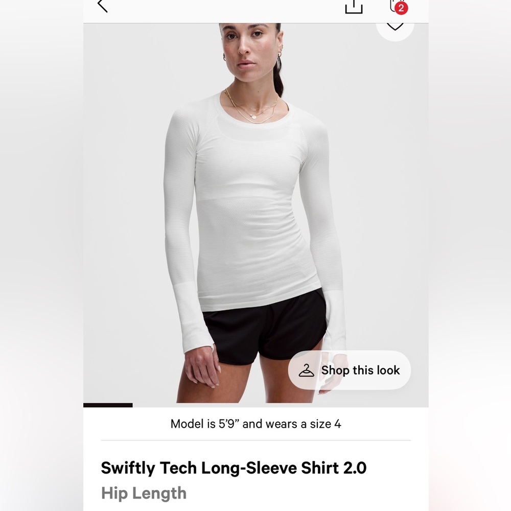Lululemon Swiftly Tech Long-Sleeve Shirt